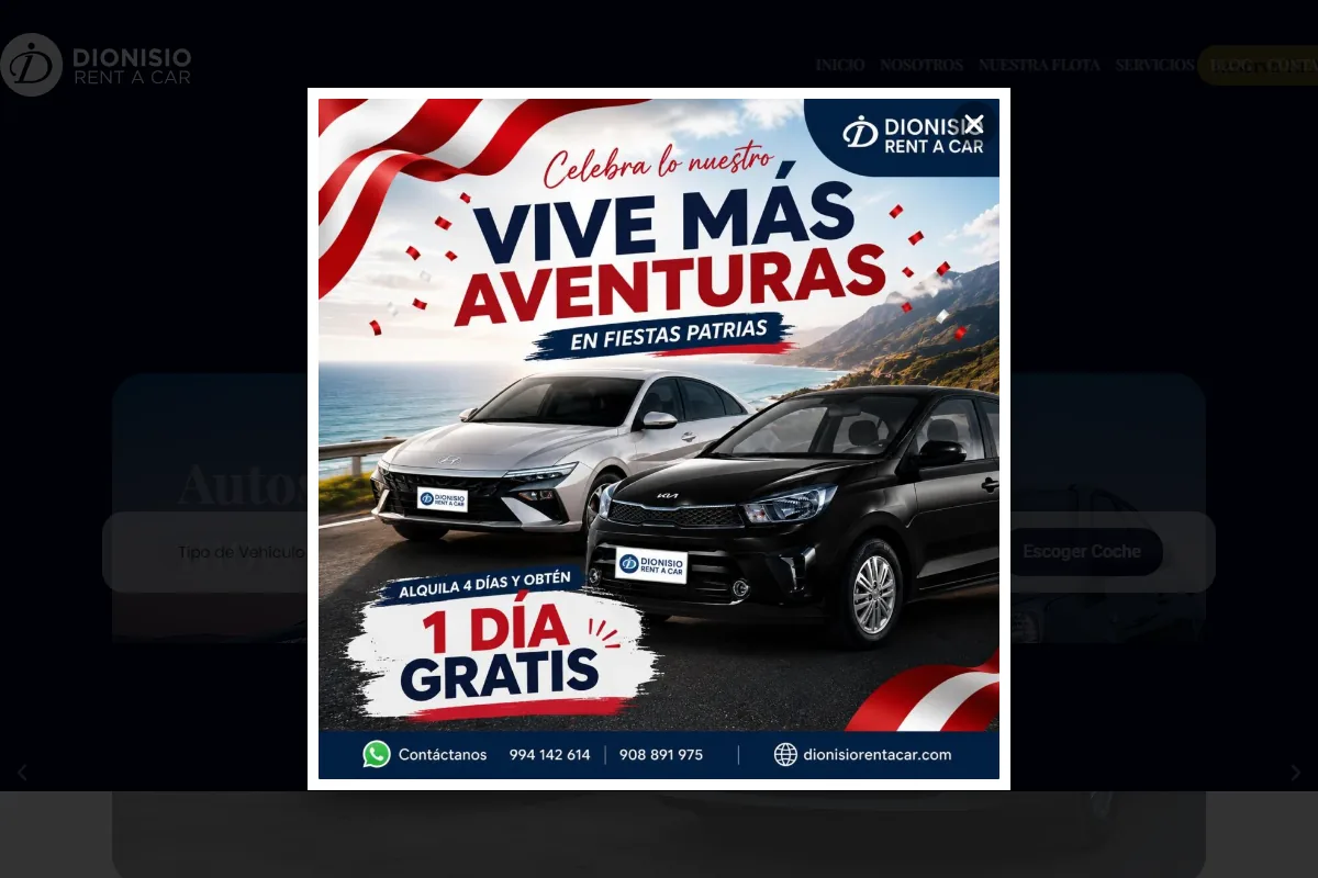 Vista previa de Dionisio Rent a Car