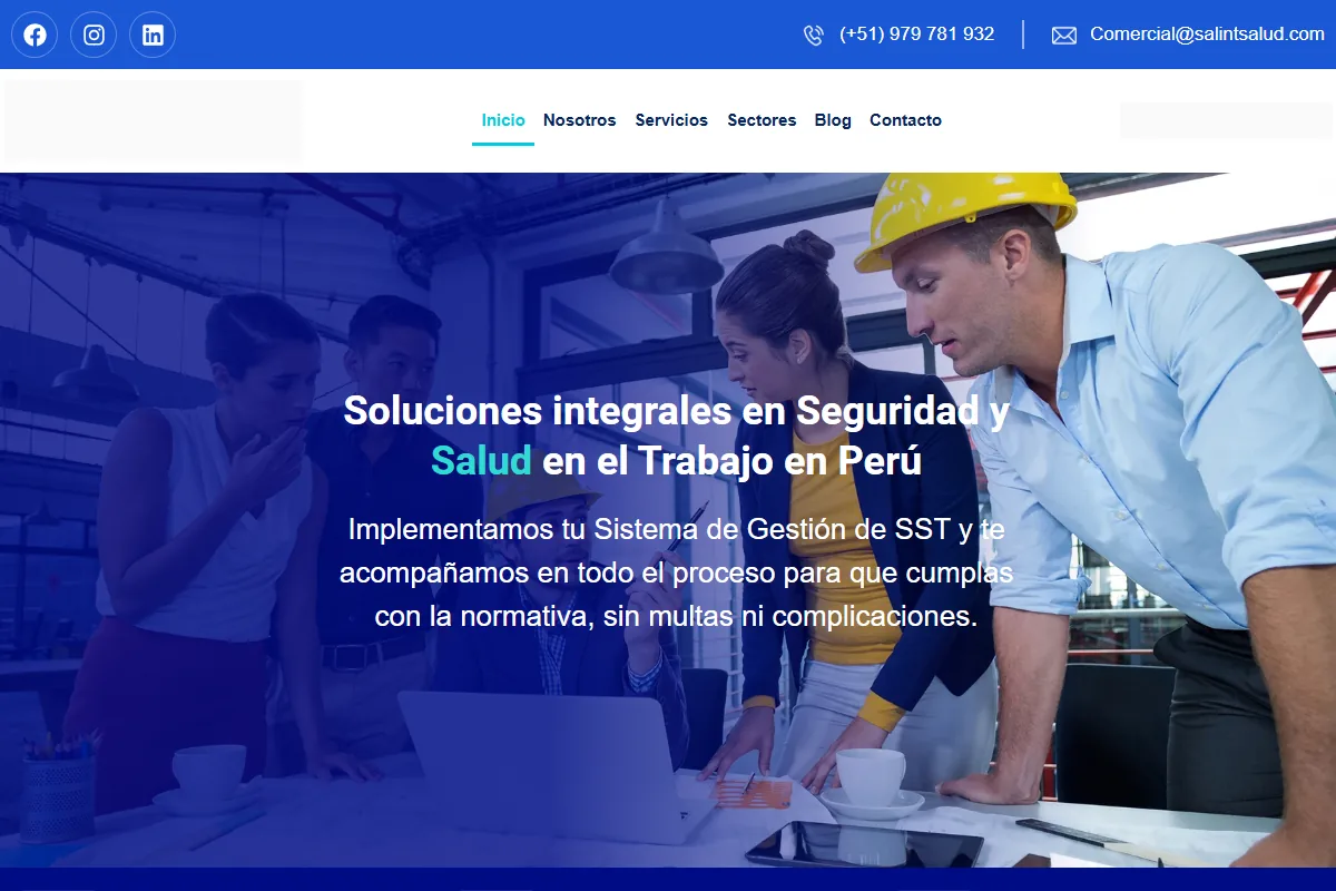 Vista previa de Salint Salud