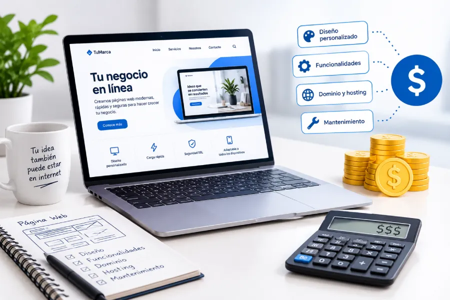 cuánto cuesta crear una página web en Perú